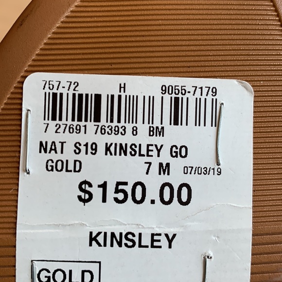 Naturalizer Gold Heeled Sandals - Picture 4 of 4